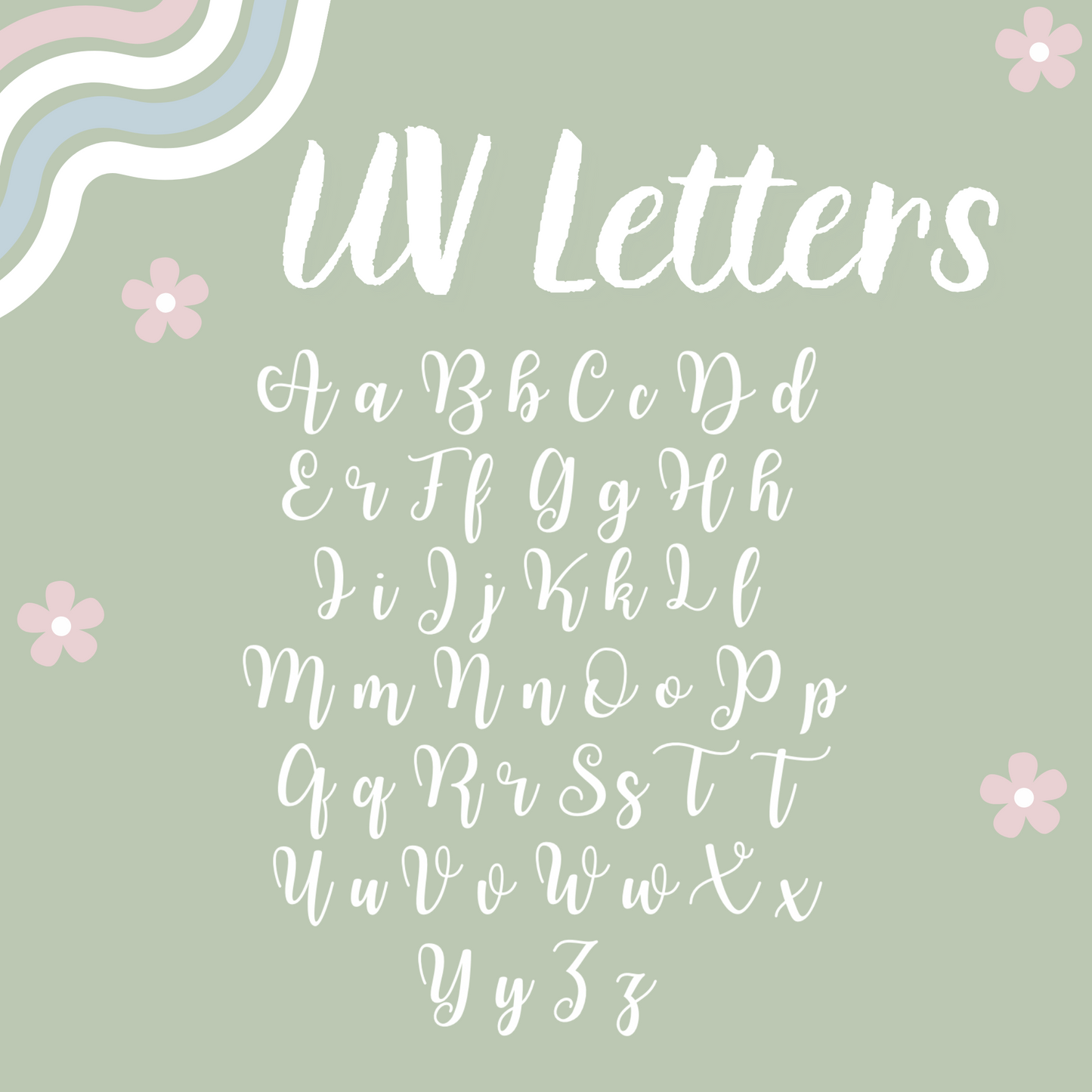 UV LETTERS 3